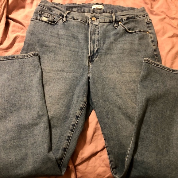 🤩 GOOD AMERICAN—GOOD SPLIT POCKET STRAIT JEAN! 🎊 - Picture 5 of 11
